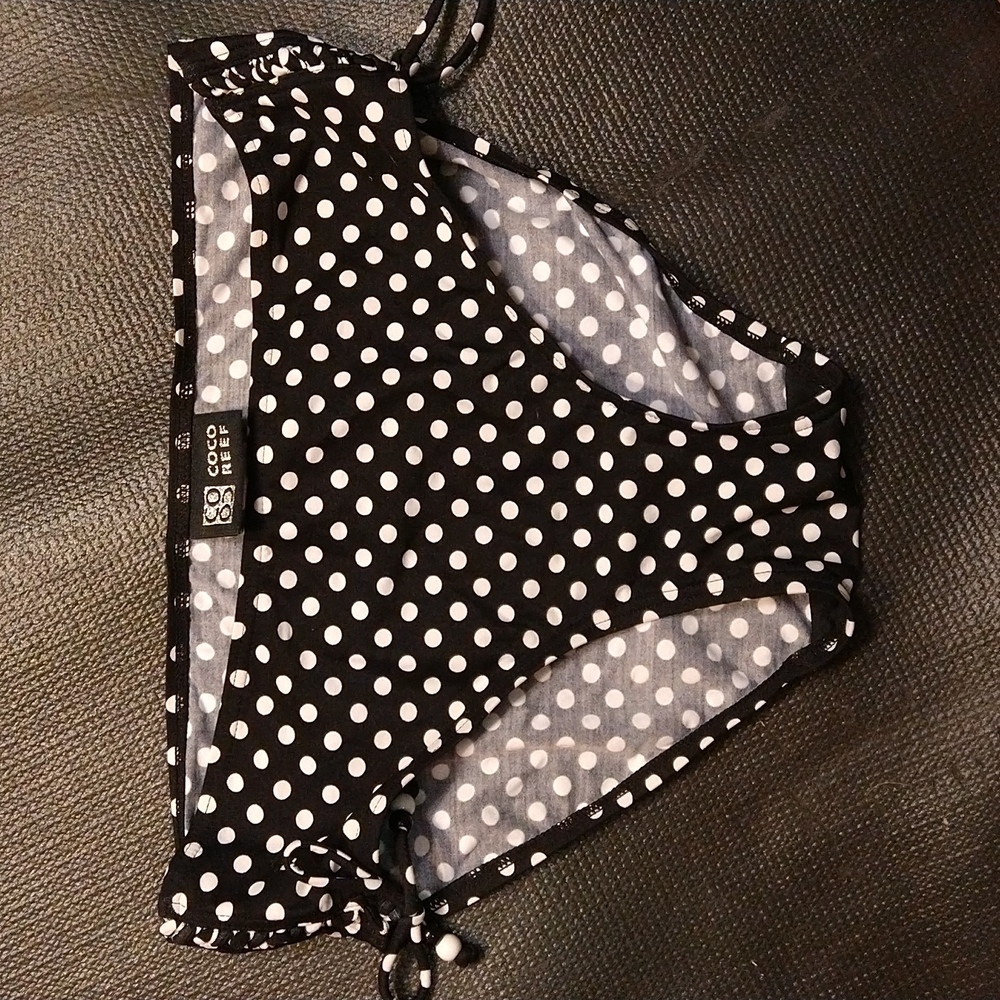 Coco Reef Bathing Suit Bottom small polkadot